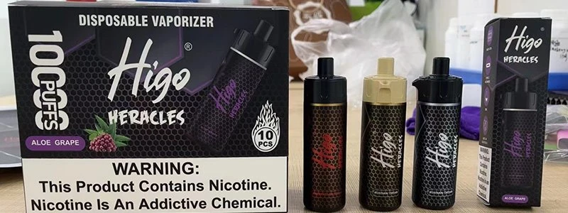 Higo HERACLES 10000 electronic cigarette disposable vape 8