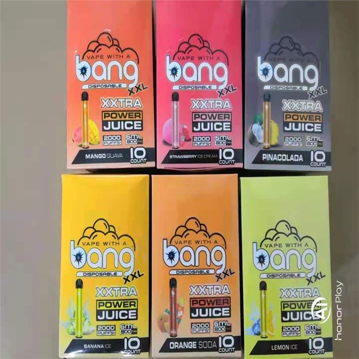 Одноразовый vape pod Bang XXL, совместимый с juul