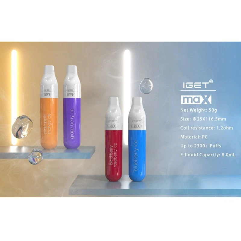 Iget Max 2300 Puffs Одноразовый вейп
