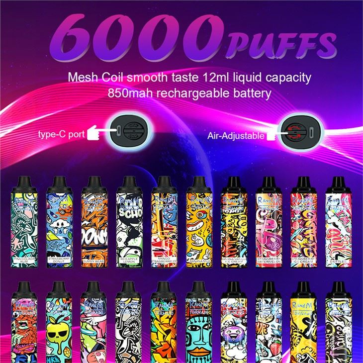Рэндм Торнадо 6000 Vape Pod