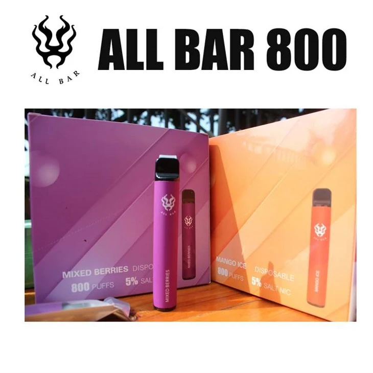 ALL BAR 800 Одноразовая электронная сигарета