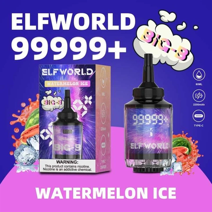 ELFWORLD DOUBLE MOUTHED GIANT HOOKAH 99999+ 1
