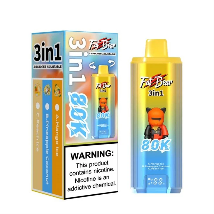 Fat Bear 3 в 1 80 k Puffs
