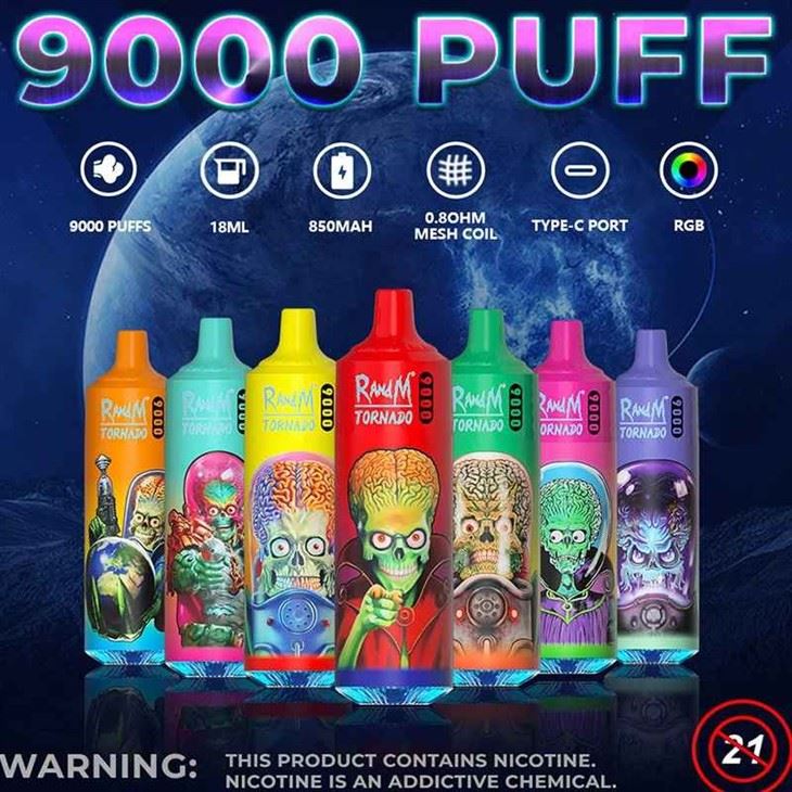 Randm Tornado 9000 затяжек Vape