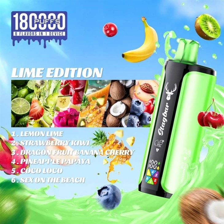 StagBar 180K 6in1 Puffs best