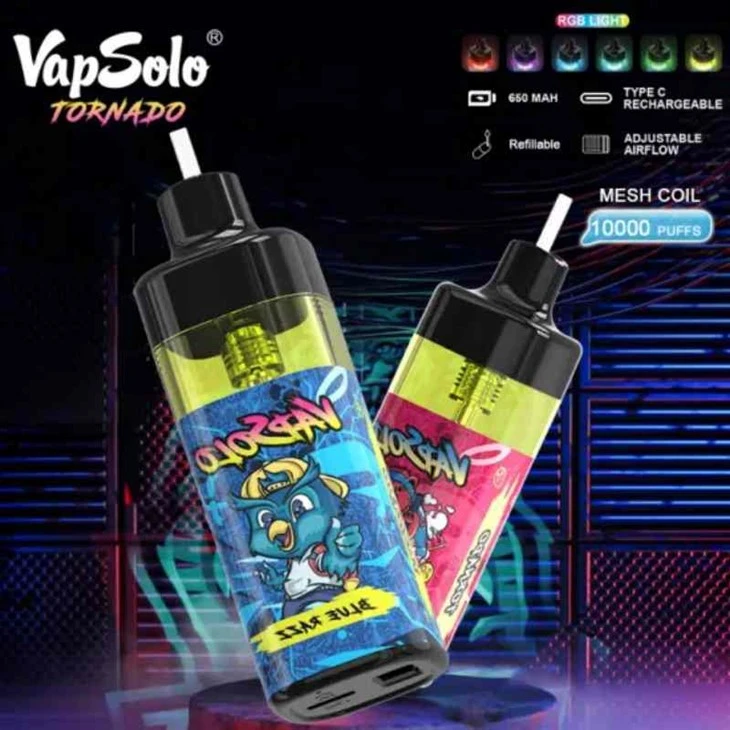 VapSolo TORNADO 10000 затяжек Vape