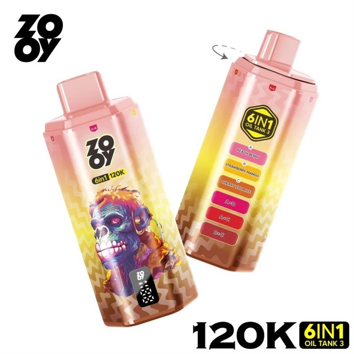 ZOOY VAPE 6 IN 1 120K-09