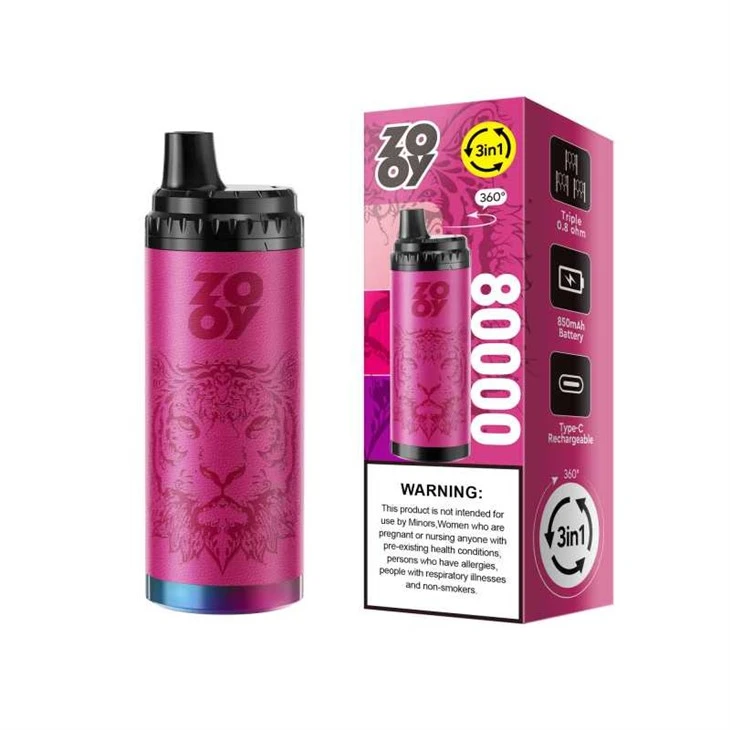 Zooy King 3 в 1 80000 Puffs